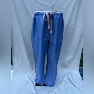 Encompass surgical scrub 6 pants,X-Large,NEW, 6 pair, 2 pocket scrub pants.,blue